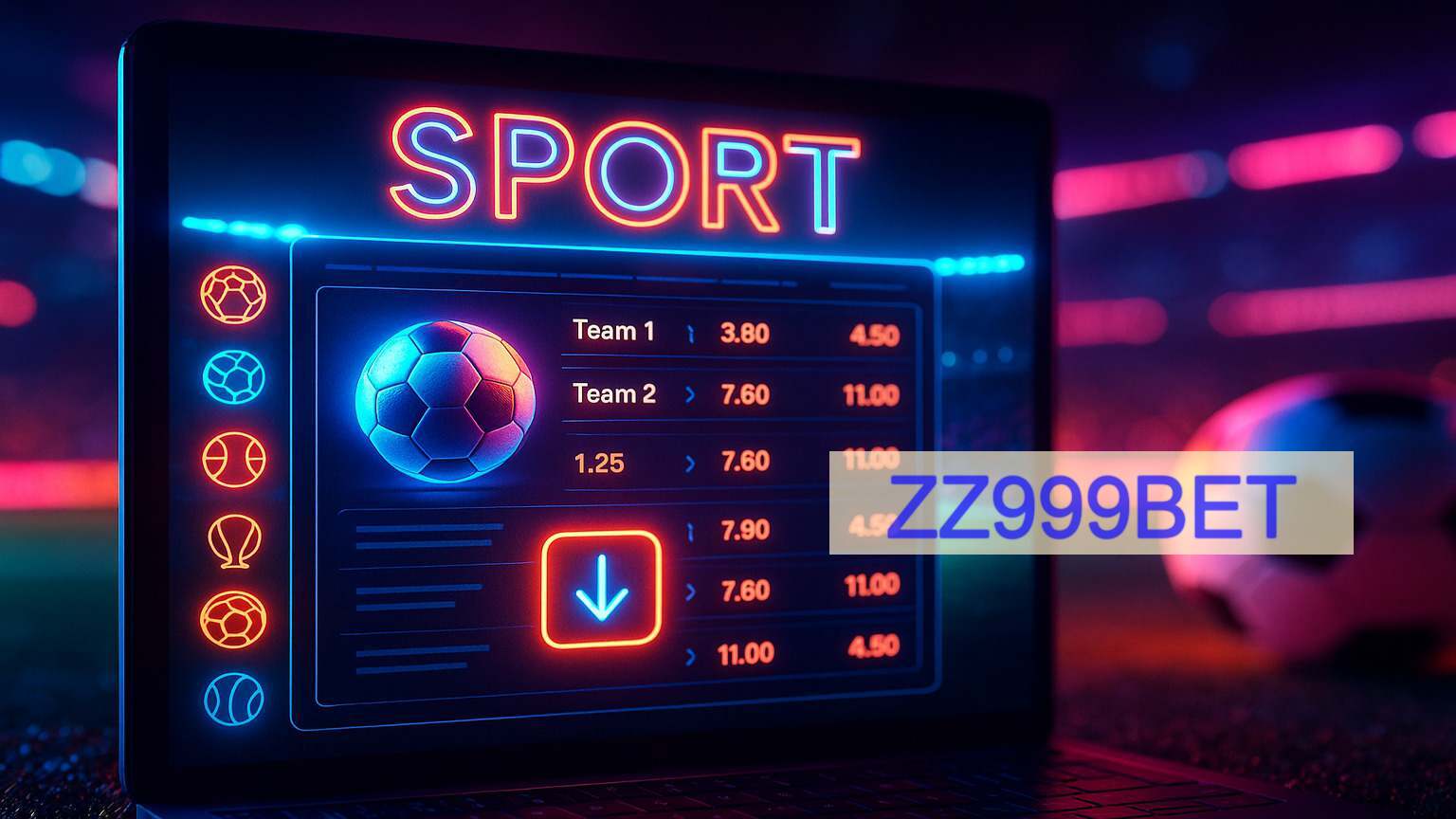 Variedade de Esportes